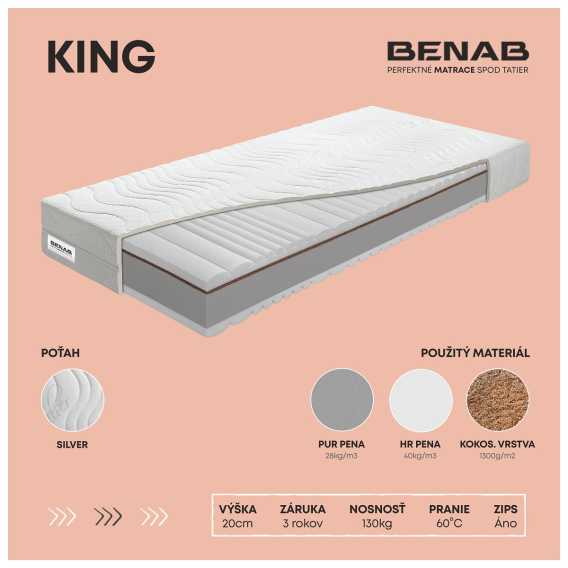 Obrázok pre Matrac BENAB KING