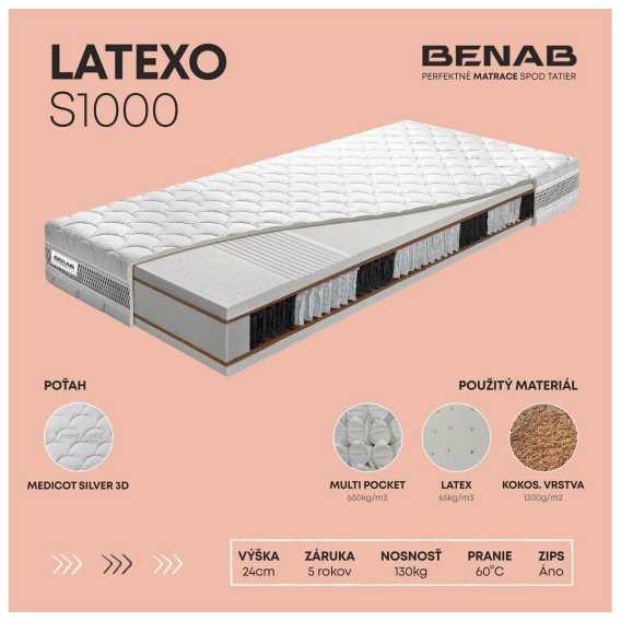 Obrázok pre Matrac BENAB LATEXO S1000