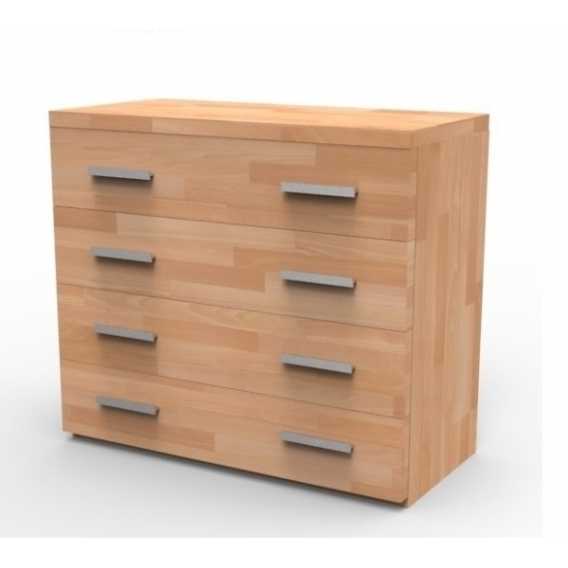 Obrázok pre Masívna komoda N4Z, BUK prírodný